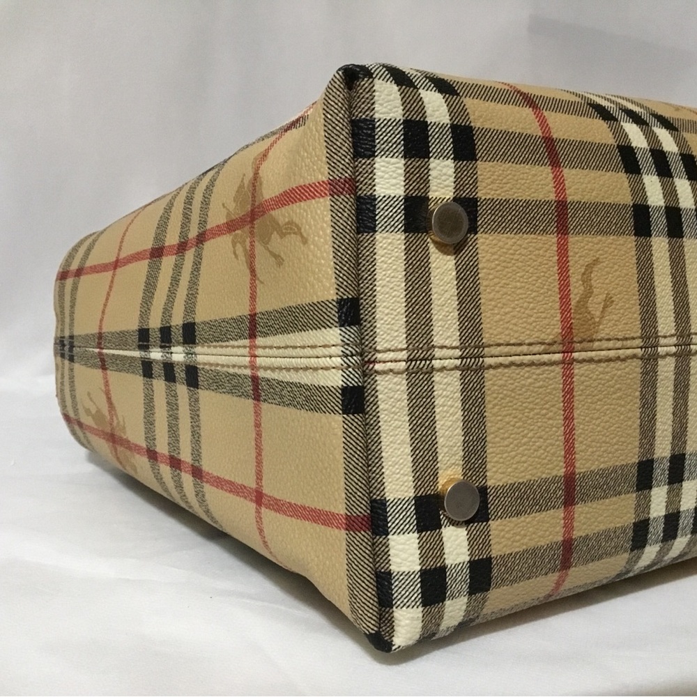 Authentic Burberry Triple Compartment Handbag - Picture 7 of 16